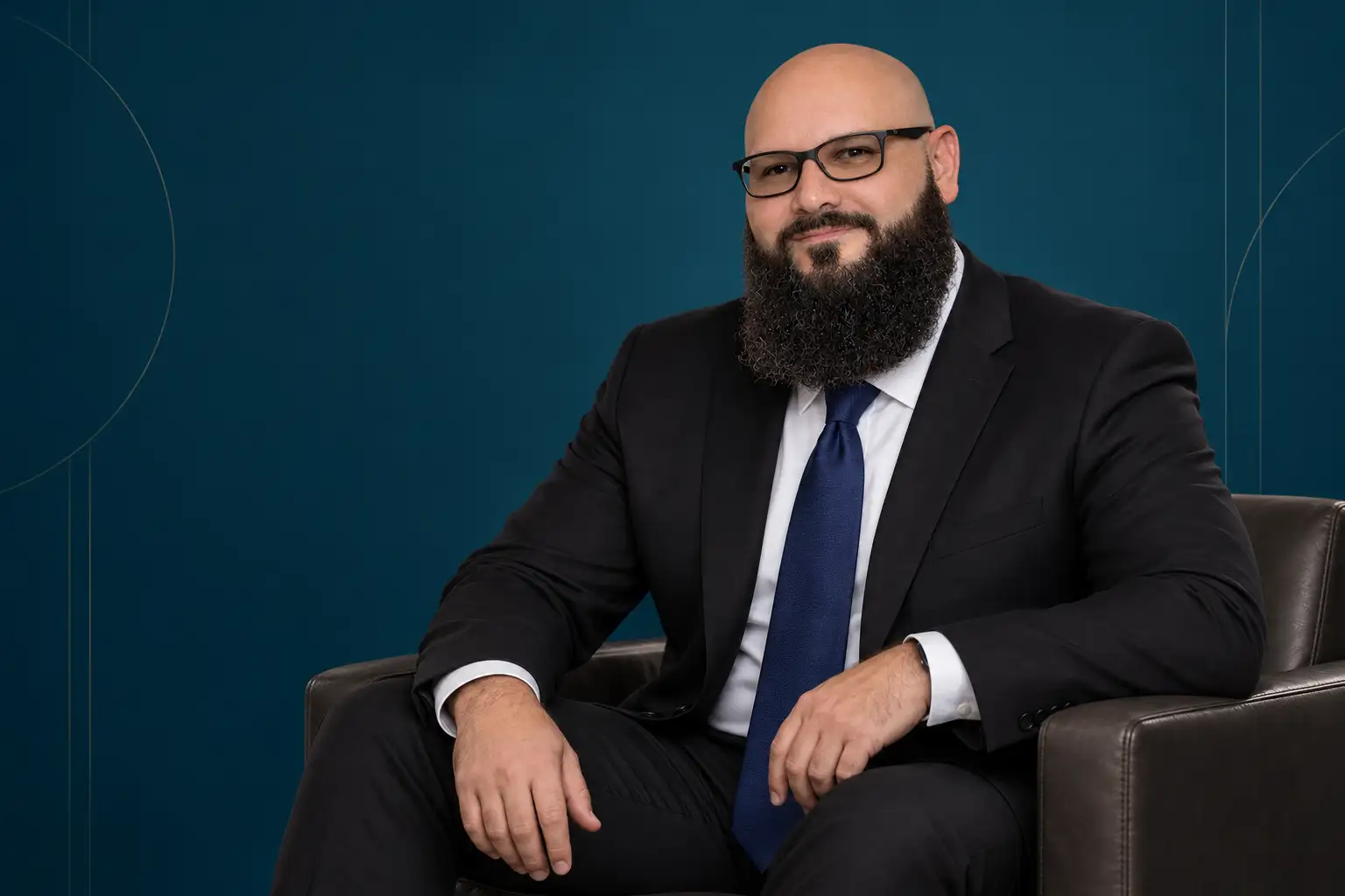 Francisco Cisco Echevarria, co-owner of Echevarria Insurance Agency in Katy, Texas
