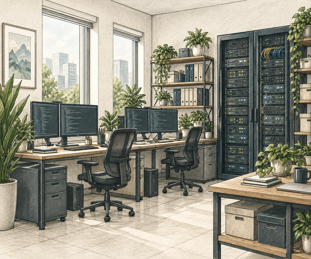 Technology & IT Businesses premises showing business contents and customer-facing space