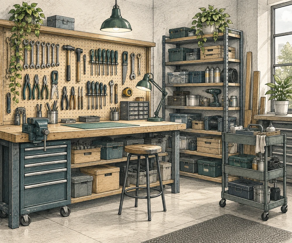 Small Service Businesses premises showing business contents and customer-facing space