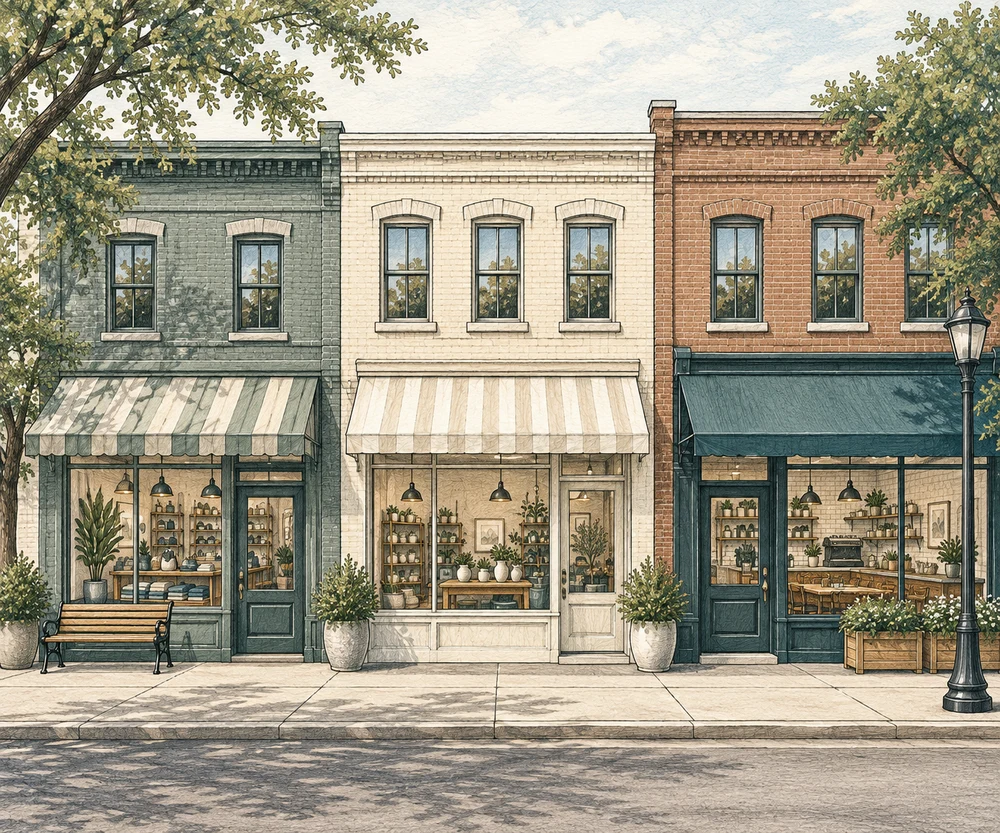 Other Eligible Small Businesses premises showing business contents and customer-facing space