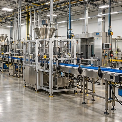 Commercial production machinery and equipment